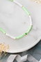 Heliophilia Silver Collar Multicolor con Colgante de Aleación